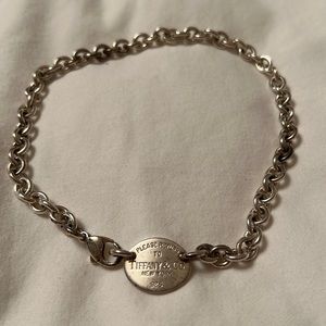 Return to Tiffany tag necklace